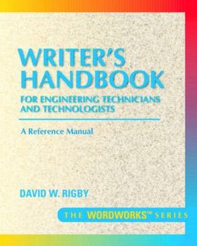 Paperback Writer's Handbook for Engineering Technicians and Technologists Book