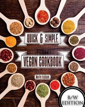Paperback Quick & Simple Vegan Cuisine B/W Book