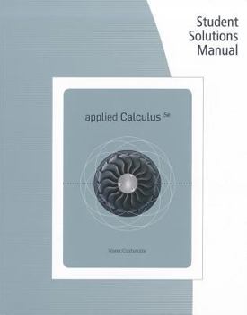 Paperback Applied Calculus Student Solutions Manual Book