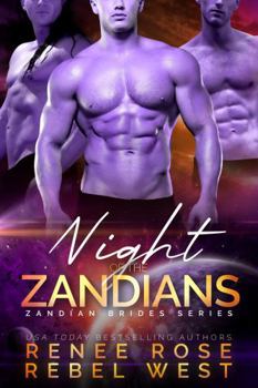 Paperback Night of the Zandians : A Reverse Harem Alien Warrior Romance Book