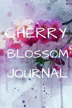 Cherry Blossom Journal: Cherry themed Journal, Notebook, Small, 6x9, lined Gift for person who is crazy for cherries, red and black