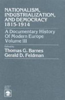 Paperback Nationalism, Industrialization, and Democracy 1815-1914 Book