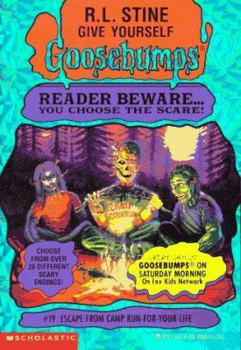 Paperback Escape from Camp Run-For-Your-Life (Give Yourself Gossebumps #19) Book
