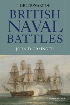 Paperback Dictionary of British Naval Battles Book