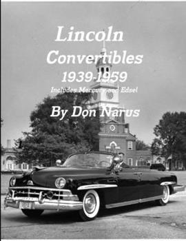 Paperback Lincoln Convertibles 1939-1959 Book