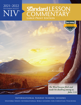 Paperback NIV(r) Standard Lesson Commentary(r) Large Print Edition 2021-2022 Book