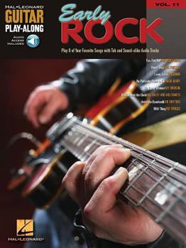 Paperback Early Rock - Guitar Play-Along Volume 11 Book/Online Audio Book