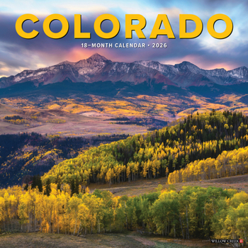 Calendar Colorado 2026 Wall Calendar Book