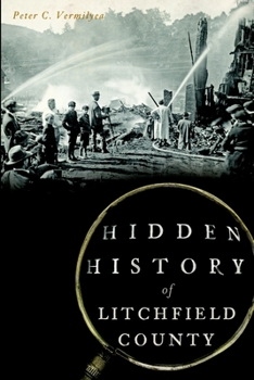 Paperback Hidden History of Litchfield County Book