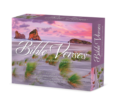Product Bundle Bible Verses 2024 6.2 X 5.4 Box Calendar Book