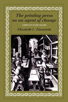 Paperback The Printing Press as an Agent of Change Book