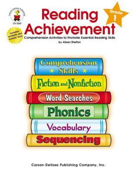 Paperback Reading Achievement, Grade 1: Comprehension Activities to Promote Essential Reading Skills Book