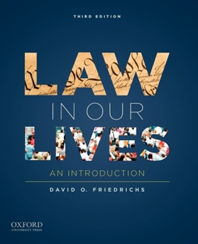 Paperback Law in Our Lives: An Introduction Book