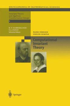 Paperback Computational Invariant Theory Book