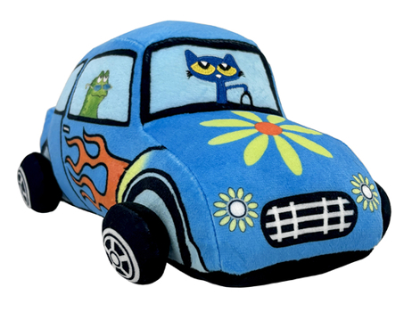 Misc. Pete the Cat's Cool New Ride Plush: 10 Book