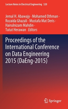 Hardcover Proceedings of the International Conference on Data Engineering 2015 (Daeng-2015) Book