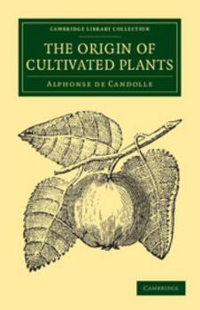 Paperback The Origin of Cultivated Plants Book