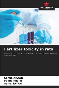 Paperback Fertilizer toxicity in rats Book