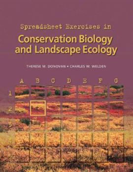 Paperback Spreadsheet Exercises in Conservation Biology and Landscape Ecology Book