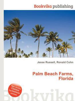 Paperback Palm Beach Farms, Florida Book