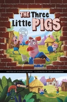 Paperback The Three Little Pigs: A Discover Graphics Fairy Tale Book