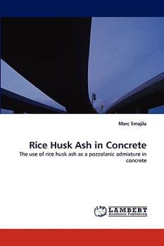 Paperback Rice Husk Ash in Concrete Book