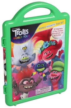 Paperback DreamWorks Trolls World Tour: Magnetic Play Set Book