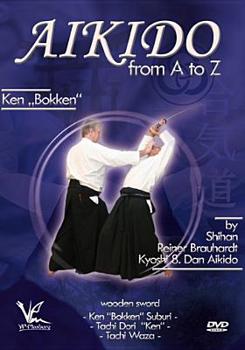 DVD Aikido from A to Z: Bokken Wooden Sword Book