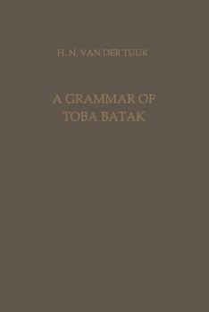 Paperback A Grammar of Toba Batak Book