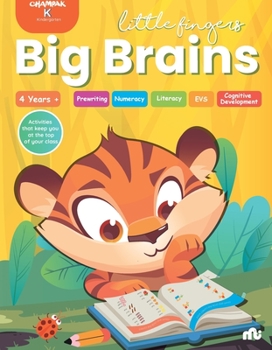 Paperback Little Fingers Big Brains(Champak K) Book