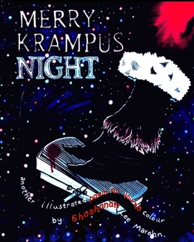 Paperback Merry Krampus Night: another illustrated poem for you to colour Book