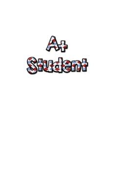 Paperback A+ Student: Amazing A Plus Student Blank Composition Notebook for Journaling & Writing (120 Lined Pages, 6" x 9") Book