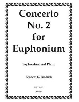 Paperback Concerto No. 2 for Euphonium Book