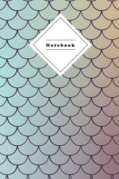Paperback Notebook: Composition Notebook For School, Work, Students, College, Teacher - 120 Half Graph Half Lined Pages Dina5 (6X9") - The Book