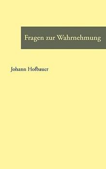 Paperback Fragen zur Wahrnehmung [German] Book