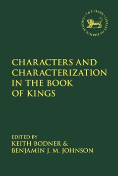 Paperback Characters and Characterization in the Book of Kings Book