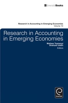 Hardcover Research in Accounting in Emerging Economies Book