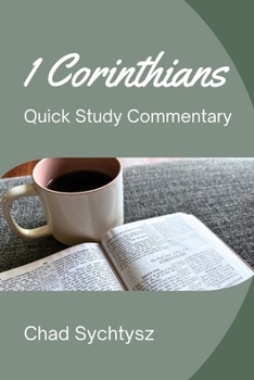 Paperback 1 Corinthians QuickStudy Commentary Book