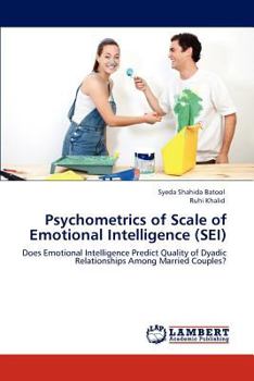 Paperback Psychometrics of Scale of Emotional Intelligence (SEI) Book