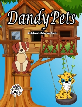 Paperback Dandy Pets: Children's Coloring Book