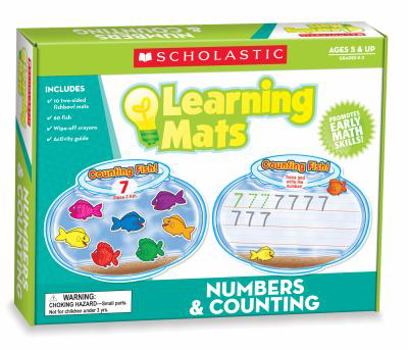 Paperback Numbers & Counting Learning Mats Book