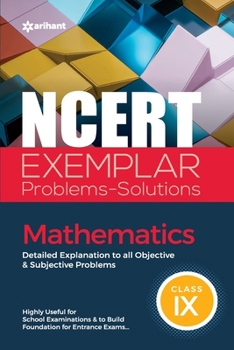 Paperback NCERT Exemplar Problems-Solutions Mathematics class 9th Book