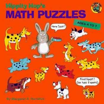 Paperback Hippity Hop's Math Puzzles Book