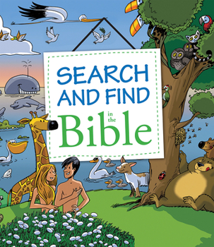 Hardcover Search and Find in the Bible Book