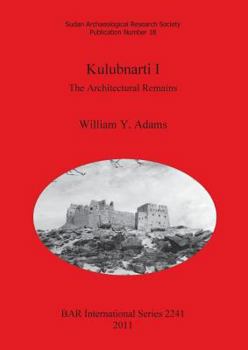 Paperback Kulubnarti I: The Architectural Remains Book