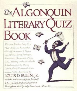 Paperback The Algonquin Literary Quiz Book