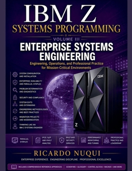 Paperback IBM Z Systems Programming, Volume III Book