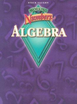 Paperback Working with Numbers: Algebra: Student Edition Grades 8-12 Book