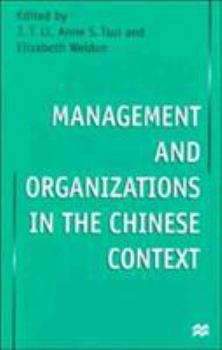Hardcover Management and Organizations in the Chinese Context Book