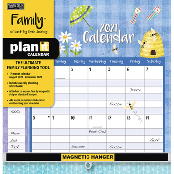 Calendar Family 2021 Plan-It(tm) Book